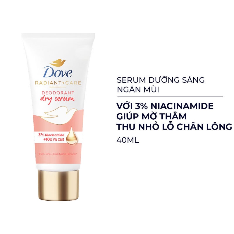 Serum ngăn mùi Dove giúp làm mờ thâm thu nhỏ lỗ chân lông nách da sáng mịn đều màu 40ml chính hãng – daothinhuquynh