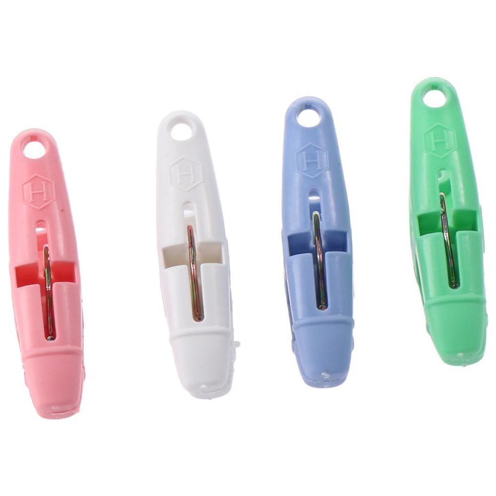 DAYBREAK 16 Kẹp Quần Áo Giặt, Kẹp Quần Áo Nhựa Chống Trơn Trượt, Thực Tế 4 Màu Móc Treo Hạng Nặng Kẹp Nhà Tủ Quần Áo Phòng Tắm