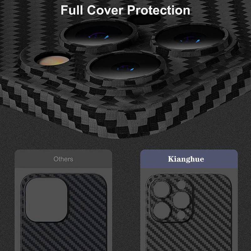 Ultra Ốp Điện Thoại Sợi carbon Siêu Mỏng Cho iphone 15 14 13 11 pro max plus mini xr x 0.3mm xs max 8 7 6 6s plus se 2020 2022