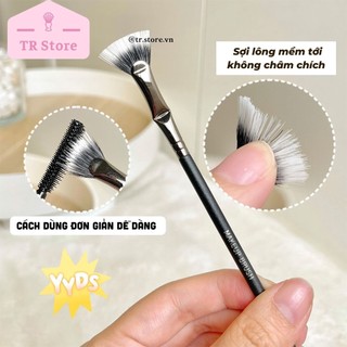 Cọ mascara hình quạt chuốt mi tự nhiên Gecomo trang điểm mắt G1087