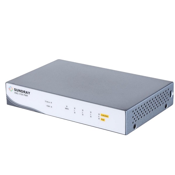 [Chính hãng] Gateway Đa Dịch Vụ 4 Cổng POE 100mb Sundray XMG-3100-PWR ...
