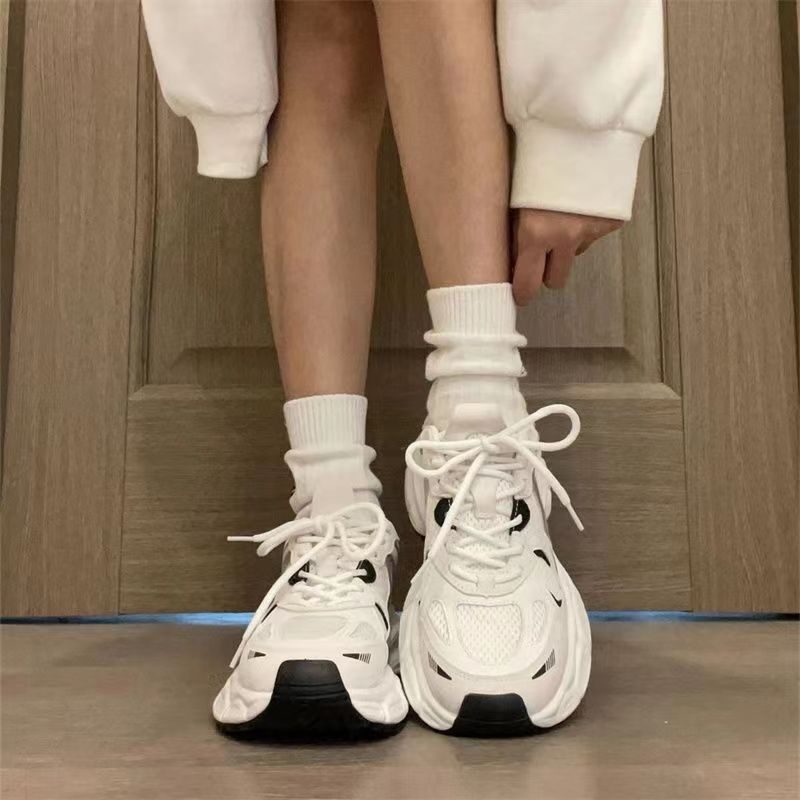 Giày Thể Thao Phối Lưới Siêu Nhẹ Thời Trang Mùa Xuân Mới 2023 Cho Nữ