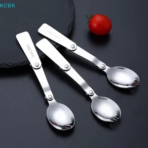 Bộ Muỗng Nĩa Gấp Gọn Bằng Thép Không Gỉ 304