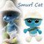 Toro Inoue Cat Plush toy Smurf Cat Toro Inoue The Cat Plush Gấu Teddy mô phỏng mèo búp bê quà sinh nhật cho trẻ em quà tặng năm mới
