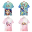 YB1 Tuyệt Vời Kỹ Thuật Số Xiếc Trẻ Em Áo Cosplay 3D Tee Unisex Hoạt Hình Pomni Áo Thun Top Tay Ngắn Thời Trang Plus Kích Thước