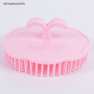 Airspecutin Dầu Gội Bàn Chải Người Lớn Da Đầu Mềm Lược Keo Tóc Dài Massage Da Đầu EN