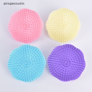 Airspecutin Dầu Gội Bàn Chải Người Lớn Da Đầu Mềm Lược Keo Tóc Dài Massage Da Đầu EN