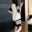 Bộ quần áo thun sọc cotton thoáng mát hot trend