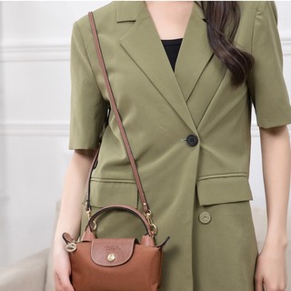 Dây Đeo Túi Xách mini Bằng Da Thật Không Cần Điều Chỉnh Được