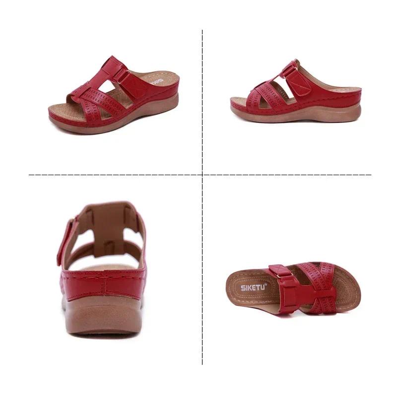 Sandal Hở Ngón Đế Xuồng Bằng Da Cao Cấp Phong Cách Cổ Điển Thời Trang Mùa Hè 2021 Dành Cho Bạn Nữ