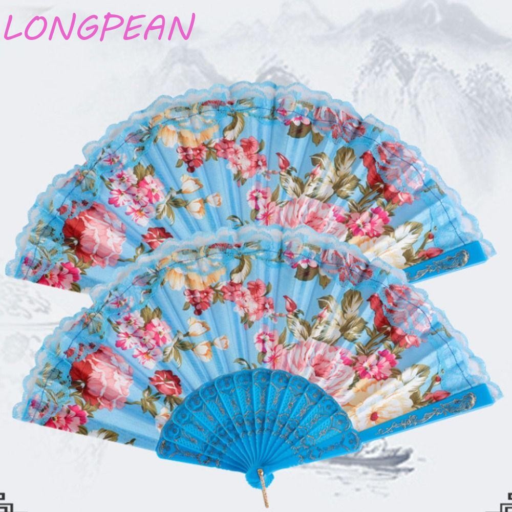 Longpean Dance Hand Fan Đạo cụ ảnh Hiệu suất di động | Shopee Việt Nam