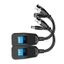 Bộ Balun video và truyền tải điện đáng tin cậy BTM cho hệ thống an ninh có kết nối Cat5e Cat6 sang BNC