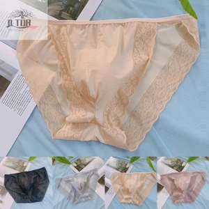 Quần lót nam lưới Sheer Túi quần lót Bikini Nylon gợi cảm và thoải mái