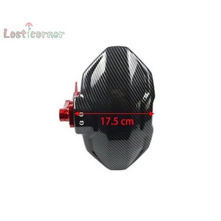 Lostcorner Xe Máy Chắn Bùn Kết Cấu Sợi Carbon Chắn Bùn Xe Điện Chắn Bùn Đa Năng Sợi Carbon Mới