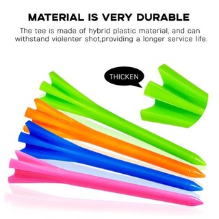 YONDR 20 CÁI Áo thun Golf Five Claw, bền 38mm / 70mm / 83mm, Phụ kiện chơi gôn Màu sắc ngẫu nhiên Kích thước ngẫu nhiên Người đam mê chơi gôn chắc chắn