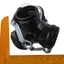 SHUPUN 2 Cái Giá đỡ đế đèn E27, Bộ chia ổ cắm bóng đèn Bakelite màu đen, Giá đỡ đèn ba mũi nhọn màu bạc bền bỉ