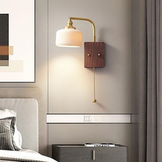 AIMI Đèn Thả Đầu Giường Đèn Gắn Tường Trang Trí Phòng Khách / Ngủ Phong Cách Retro Nhật Bản