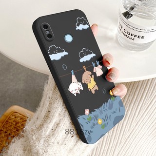ốp lưng Redmi note 5 Ốp Điện Thoại tpu silicone Mềm Chống Rơi Vỡ In Hình Dễ Thương Kèm Dây Đeo Cho Redmi note 5