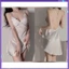 Đầm 2 Dây Hở Lưng váy đầm ngủ nữ 2 dây có đệm ngực freesize 54kg - CN22