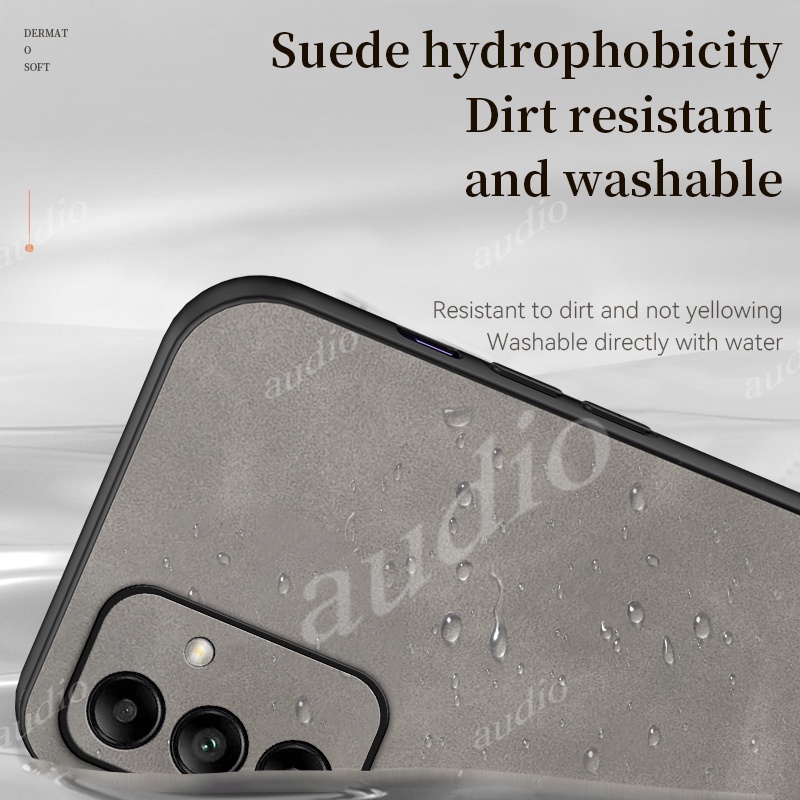 Dành Cho Samsung Galaxy S24 S23 Fe Plus Ultra 5G 2024 Ốp Lưng Da Cừu Da Sang Trọng Da Mặt Sau Cho Samsung S24Fe S23Fe SamsungS23 SamsungS24 Fe 5G TPU Da Mờ Vỏ Điện Thoại Silicon