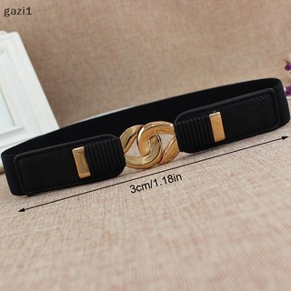 Thắt Lưng Nữ Bản Rộng Co Giãn Có Khóa Kim Loại Gzi1
