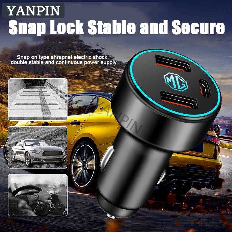 Bộ Sạc Nhanh 120w mg4 mg5 mg6 mg zs mg ep mg hs Chuyên Dụng Cho Xe Hơi