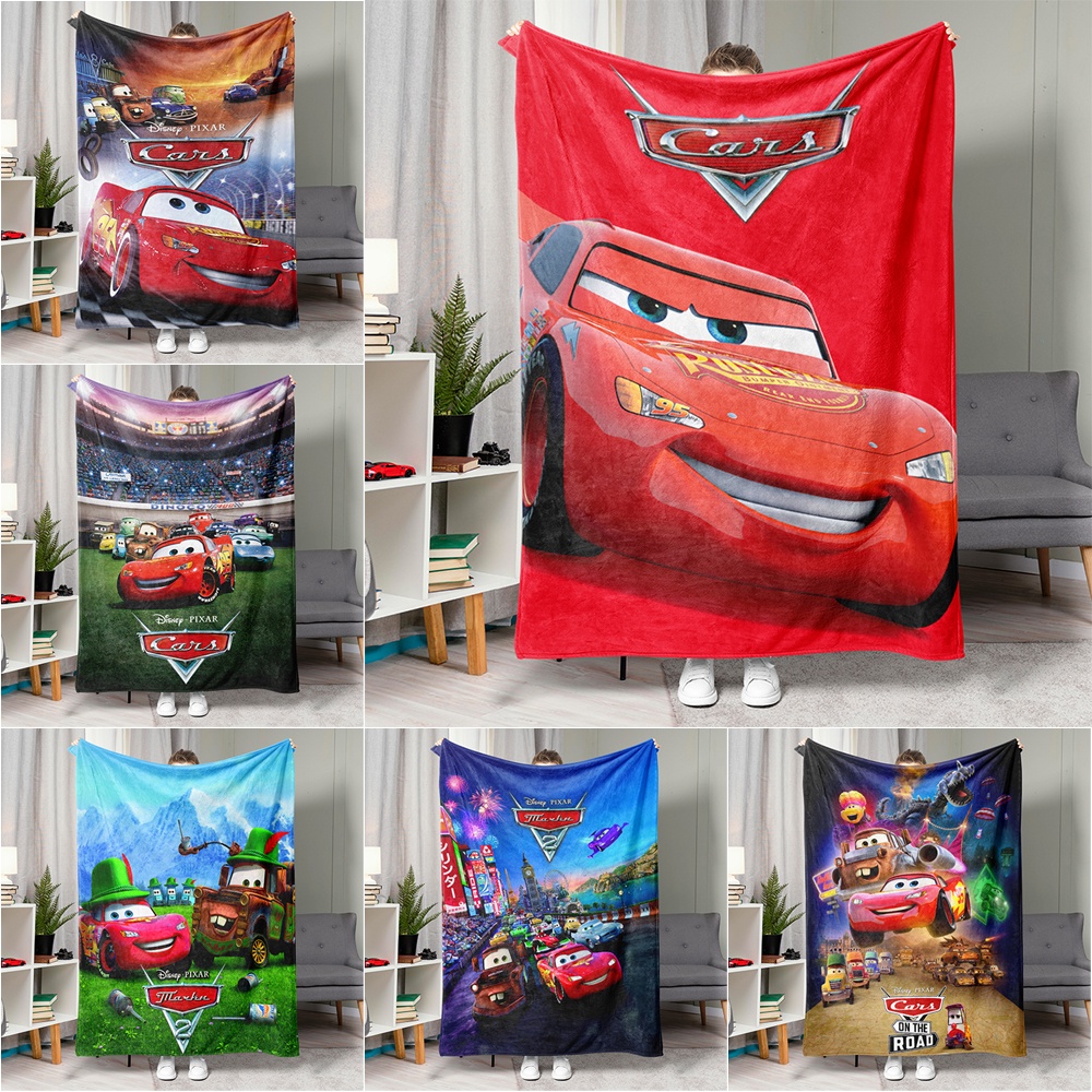 Disney Chăn flannel Điều Hòa Không Khí In Hình pixar cars Một Mặt Làm Quà Tặng Tốt Nhất Cho Mọi Người