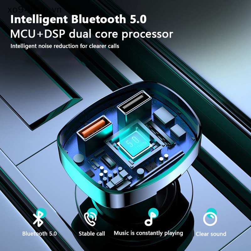 Máy phát điện Xoitop fm mp3 rảnh tay không dây cho ô tô vn