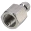 NOTE1 Bộ chuyển đổi phích cắm kết nối nhanh 8mm, Sợi nữ 1 / 8 NPT, Phụ kiện sạc bóng sơn PCP bằng thép không gỉ bền bỉ có niêm phong Vòng chữ O