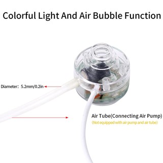 Aquarium Đèn led usb Bong Bóng Trang Trí Bể Cá Chống Nước