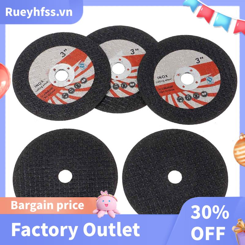 1 Bộ Đĩa Cắt Tròn 75mm Cho Máy Mài Góc 10mm