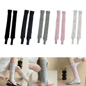 XGB Nữ Chân Dài Ấm Tất Cotton Đầu Gối Không Chân Cho Khiêu Vũ Yoga Ballet