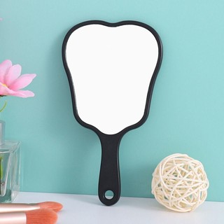 Gương cầm tay YONDR, Gương hình răng Mini bằng nhựa, Gương trang điểm di động nhẹ độ phân giải cao đơn giản