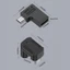 Đầu nối chuyển đổi dữ liệu Yoo Micro USB sang Type C cho điều hướng điện thoại thông minh
