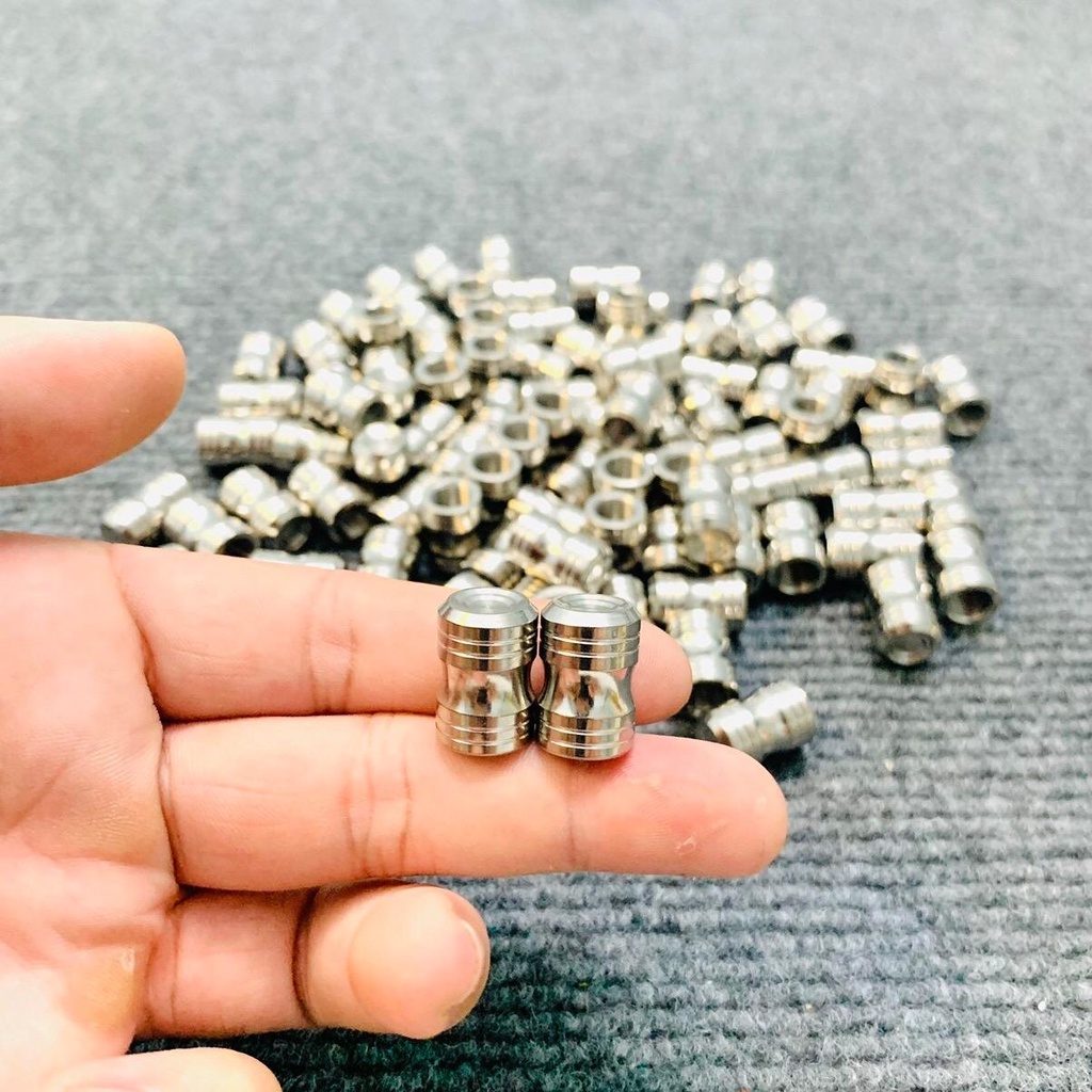 Van vòi mẫu thái nắp chụp van vòi inox 304 gắn nhiều dòng xe