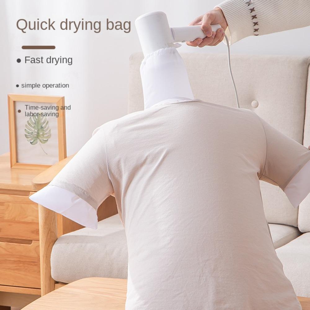 Máy sấy quần áo du lịch BAMBOOB, Túi đựng quần áo thoáng khí nhiều kiểu, Túi hỗ trợ sấy gấp khô nhanh di động