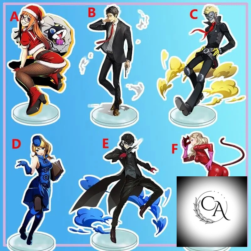 Mô hình Standee Anime Stand Persona 5 Sakura Futaba Sakamoto Ryuuji