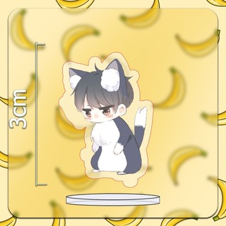 (3CM) Mô Hình Standee Tình yêu thầm kín Vụng trộm không thể giấu ver Thỏ và sói tượng acrylic anime mica chibi trang trí