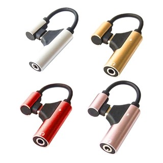 Charmantcc1 USB Type C đến 3 Giao diện âm thanh 5mm Bộ khuếch đại tai nghe HiFi Giải mã kỹ thuật số