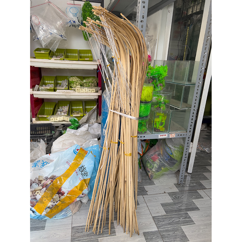 Combo 10 Cần Cắm Câu Cá Lóc, Cá Đồng, trê, ếch, lươn Dài 85cm