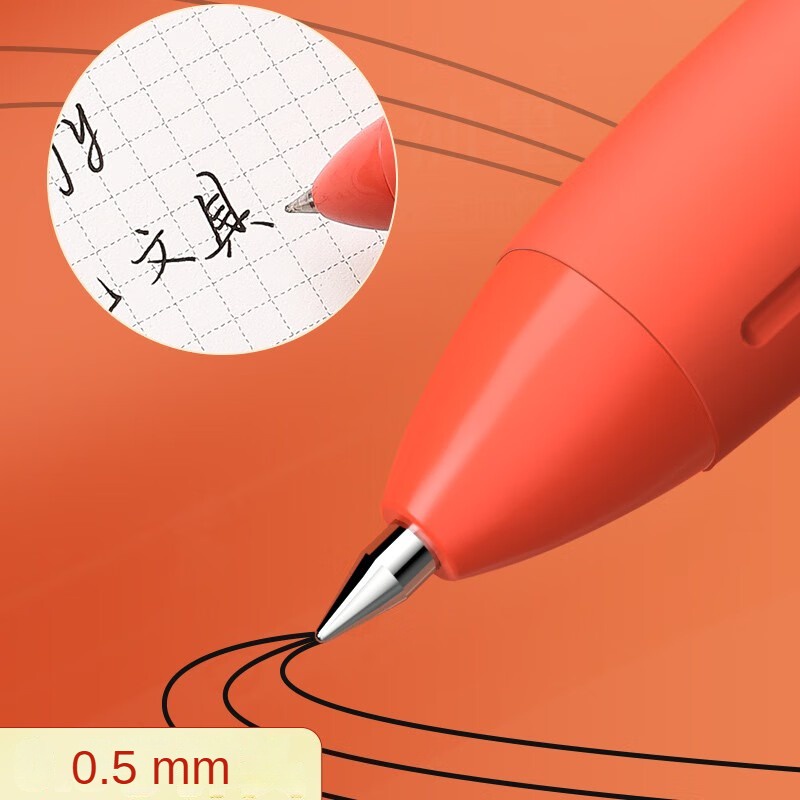 M&G Set 4 Bút Bi Dạng Nhấn M&G Dễ Thương Khô Nhanh Dùng Trong Ký Tên Học Sinh M&G