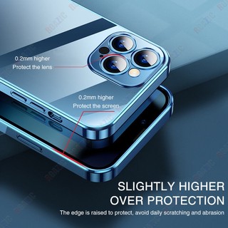 Dành Cho Realme 11 Pro / Realme 11 Pro + 5G Ốp Điện Thoại Realme 11 4G 11 4G NFC 11 11X 12 Pro Plus 12 + 12 Pro + 5G Mạ Cạnh Trong Suốt Vỏ Silicon Mềm Chống Sốc Trong Suốt