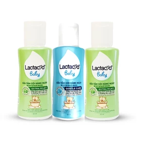 5 Chai Sữa tắm cho bé Lactacyd Giảm rôm sảy hăm kẽ dưỡng da cho bé và duy trì độ ẩm Chai 60ml