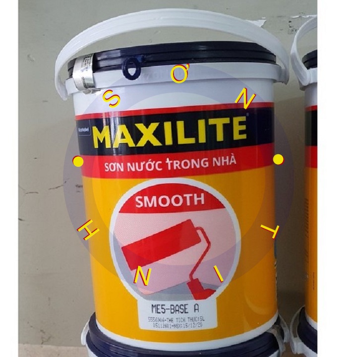 (Mẫu thử 1 kg) Sơn tường MAXILITE SMOOTH INTERIOR sơn nước nội thất màu ...