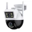 NEW 2026 Camera ngoài trời yoosee 2 mắt kép Ptz 8led quay 360 độ, siêu nét, góc rộng, có màu ban đêm