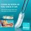 NORDICLLIFE 24 Cái / hộp Hộp Náy tai dùng một lần, Chất tẩy rửa tai bằng silicon dính ráy tai, Dụng cụ loại bỏ sáp tai dính nhỏ / lớn bền bỉ dành cho người lớn tuổi Trẻ em trưởng thành