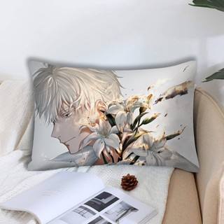 Jujutsu Kaisen Satoru Gojo Vỏ Gối Hình Chữ Nhật Một Mặt In Hình Gối Polyester Sofa Đệm Trang Trí Nhà Cửa (Không Có Lõi)