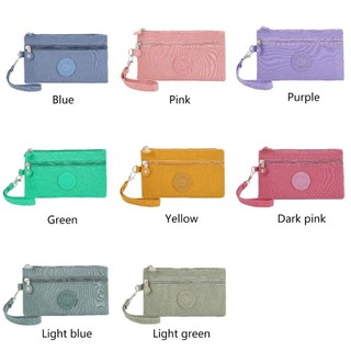[Còn hàng] Ví nữ PURECOTTON0, Túi xách có dây kéo Ví đựng tiền xu, Quà tặng bằng Nylon ly hợp Túi đựng điện thoại di động di động dành cho nữ