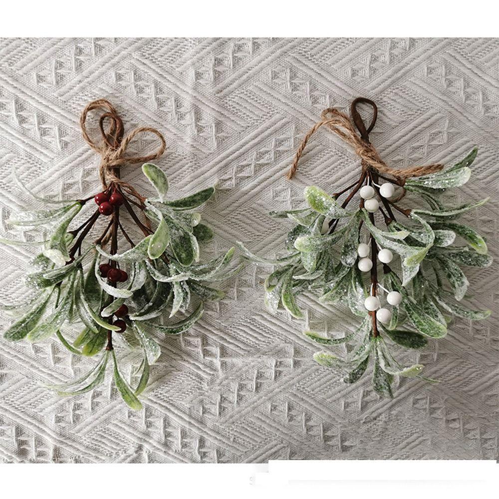 NORBORTO Cây cảnh treo nhân tạo, Đồ trang trí cây thông Noel bằng nhựa 23cm, Mô phỏng chắc chắn đáng tin cậy Trang trí cây thông Noel Trang trí nội thất