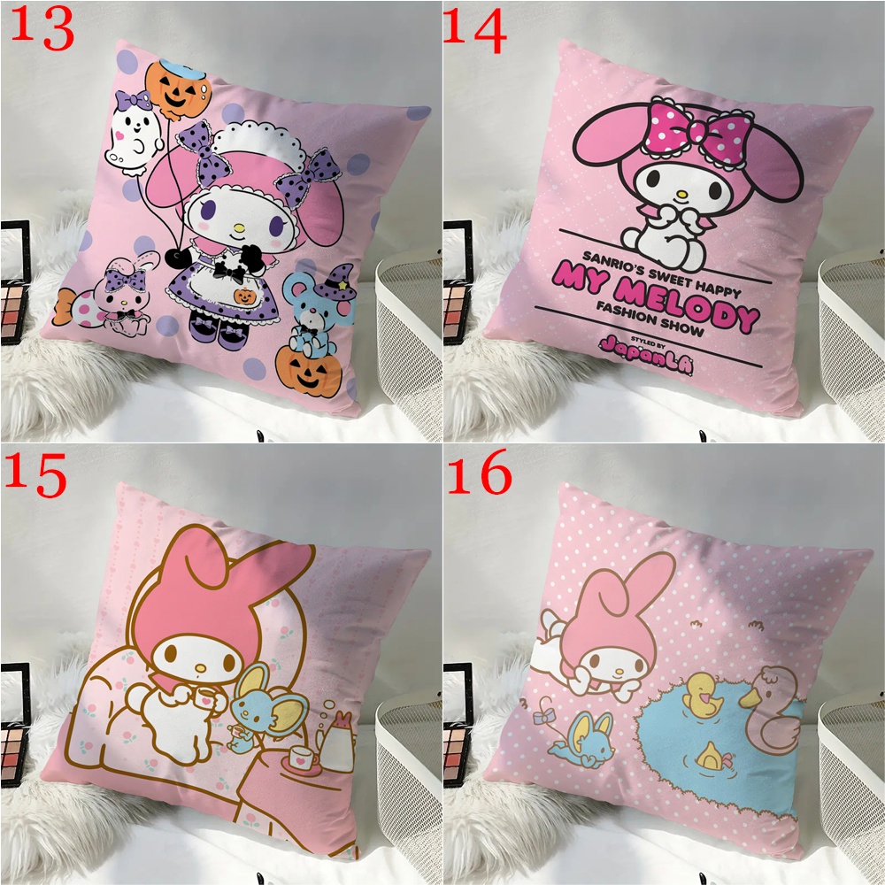 Sanrio Vỏ Gối In Họa Tiết Hoạt Hình my melody Một Mặt Trang Trí Phòng Khách / sofa / Xe Hơi / Quà Tặng Cho Bé (Không Có Lõi)